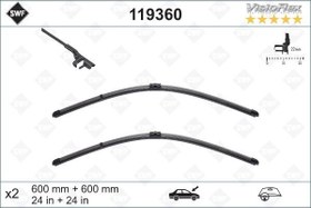 Resim SİLECEK SÜPÜRGESİ ÖN TAKIM TRANSPORTER T5-T6 600 x 600 mm 
