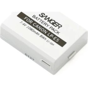 Resim Sanger Canon Lp-E5 Batarya 450D/500D/1000D 
