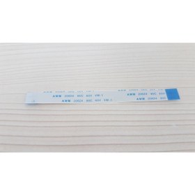 Resim FFC 16 Pin 10cm Ters 0.5mm Adımlı Esnek Flex Kablo Awm 20624 80c 60v Şerit Fleks Film 