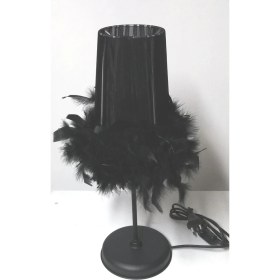 Resim Tüylü Erkek Kız Çocuk Odası Yatak Odası Abajuru Renk Seçenekli 