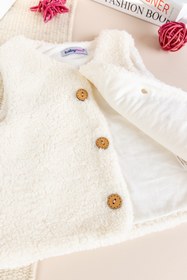 Resim Babymod Welsoft Peluş Kışlık Kız/Erkek Bebek Yelek 