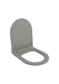 Resim Bocchi Pure Slim Soft Klozet Kapağı Mat Beton 