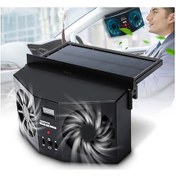 Resim Ankatek Ally R-8032 Güneş Enerjili Çift Fanlı Solar Oto Araç Havalandırm Jd 