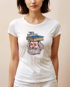Resim Karl Marx Geniş Yaka Tişört 