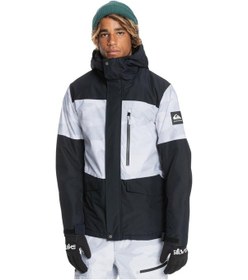 Resim Quiksilver Eqytj03339 - Mission Prt Bloc Erkek Kayak/snowboard Montu Beyaz-siyah 