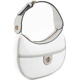 Resim Silver Polo Sp1194 Kadın Omuz Çantası Logolu Beyaz-a.gri 