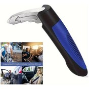 Resim Dashanshop 2si1 Alüminyum Alaşım Otomobil Kapı Kolu Ve Taşınabilir Baston, Mavi 