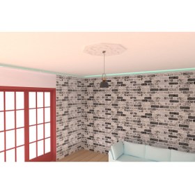 Resim MOTİFPİYER Lamba Tavan Göbeği-Sekizgen-11-56cm-2 Adet 