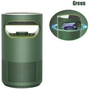 Resim Springsun Yeşil Fiziksel Kovucu Mosquito Killer Lambası - Akıllı Uygulama İle Uzaktan Kontrol, 3 Zamanlama Seçeneği Ve İzleyici İçeren Anti-at Kılıcı 