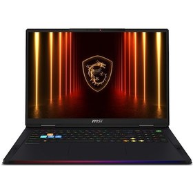 Resim MSI Raider A18 HX A9WHG-266TR-FR7 R9-9955HX3D 16 GB 2 TB SSD RTX5070 Ti 12 GB 18" W11H Dizüstü Bilgisayar 