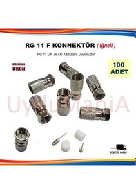 Resim Rg 11 F Konnektör Iğneli 100 Adet 