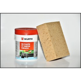 Resim Würth Dış Plastik Tampon Parlatıcı + Yıkama Sünger 2'li Set 