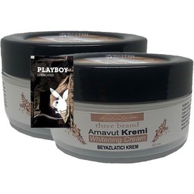 Resim Three Brand Cilt Tonu Beyazlatıcı Renk Açıcı Arnavut Kremi 2 x 50 ML + Jel 