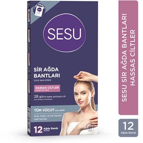 Resim Sesu Hassas Ciltlere Özel Ağda Bandı 12'li - Gratis 