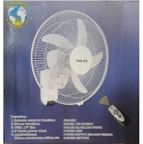 Resim Fan Ice Duvar Tipi Uzaktan Kumandalı Vantilatör 