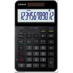 Resim Casio S100X-BK-DJ Profesyonel 12 Hane Masa Üstü Hesap Makinesi 