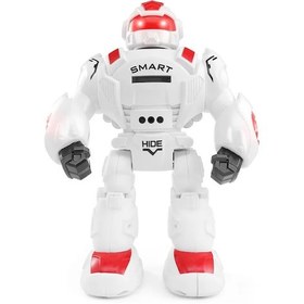 Resim Birlik Oyuncak Uzaktan Kumandalı Disk Atan Süper Robot 