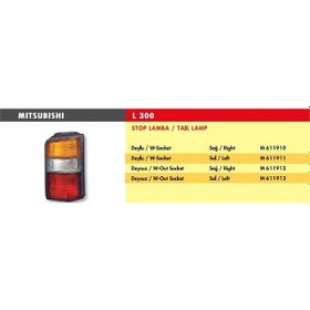 Resim Stop Lamba Mıtsubıshı L300 / Sağ Duysuz 1 Ad 