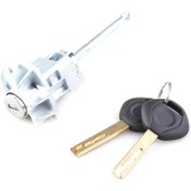 Resim Synodicmonth Bmw E71 X6 35ix Lhd İçin 1 Anahtarlı 51217212873 Araç Ön Sol Kapı Kilidi Silindiri 