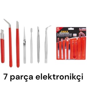 Resim SERA (LOKMA UÇLU TORNAVİDA)Profesyonel Elektronikçi tamirci Cımbız Seti 