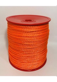 Resim 1,5 Mm Polyester Çok Amaçli Ip Halat - Turuncu - 200 M. 