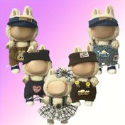 Resim 16.0-17.02cm Bebek Kıyafeti Aksesuar Seti - Şapka+İş Pantolonu, Başlık+Etek İki Parça Set, LABU Bebek Kıyafeti için Uygun (Bebeğin ve Ayakkabıların Dahil Değil), İdeal Doğum Günü ve Yılbaşı Hediyeleri 