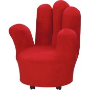 Resim KT-5001 Parmak Koltuk Kırmızı 
