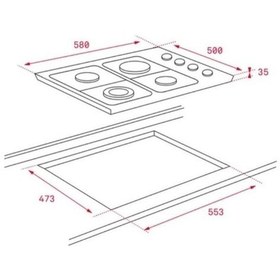 Resim Teka HE 715 SS - HLX 60 - DF 60 ınox Ankastre Set 