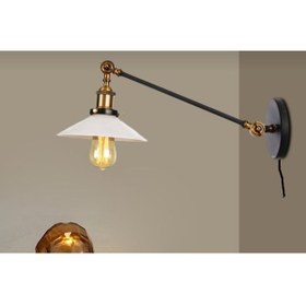 Resim demet habek mylights Mylights Retro Rustik Kablolu Okuma Lambası Gece Lambası 