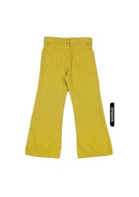 Resim Nk Kids Xo Kids Geniş Paçalı Kemerli Yarım Fermuarlı Kız Çocuk Pantolon 8-14 Yaş 55706 Yeşil 