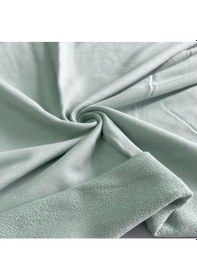 Resim Modallı 3 İplik Kumaş Su Yeşili Yeşil 