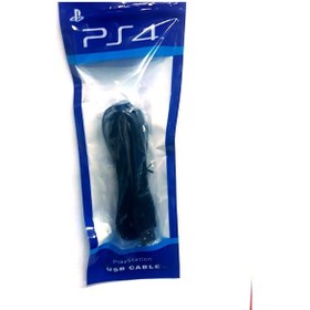 Resim PS4 Uyumlu Usb Şarj Kablosu (1. Sınıf Kalite) (Playstation4) Kol Şa 