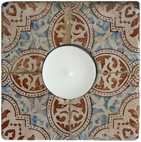 Resim Oscar Stone Decor Doğaltaş Mumluk Ml-110 