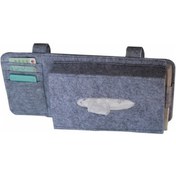 Resim Araç İçi Çok Amaçlı Güneşlik Ve Peçetelik - Yün Keçe Yapımı 