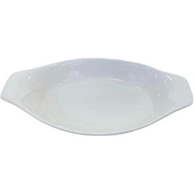 Resim Acar 9347 Porselen Kahvaltı Tabağı 15x9 Cm 