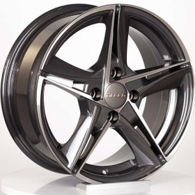 Resim ARC-546-03 6.5x15"-4x100 ET35 67.1 Gun Metal Diamond Jant (4 Adet) 