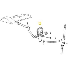 Resim Bmw M50 M52 Uyumlu Motor Seklon Valf 11151703484 