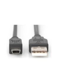Resim Digitus Ak-300108-030-s 3m Usb2.0 A E/usb Mini B -188970 