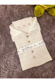 Resim MİNİKAY BABY Yastıklı Triko Kundak Battaniye 