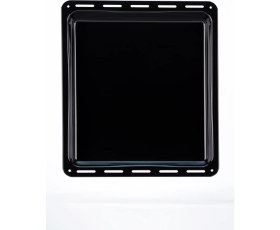 Resim Maggen Ankastre Emaye Fırın Tepsisi 42,2x37,5x4CM Bosch Siemens Beko Arçelik Vestel Profilo Uyumlu Siyah Renk 