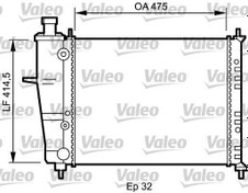 Resim RADYATÖR FIAT BRAVA 1.4 i. 1.4 i 12V AC- 