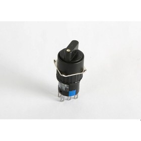 Resim 16mm 1-0-2 Yuvarlak Kalıcı Mandal Buton 2no+2nc 