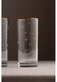 Resim Rakle Star 4'lü Meşrubat Bardağı Seti 380 Cc Renkli 