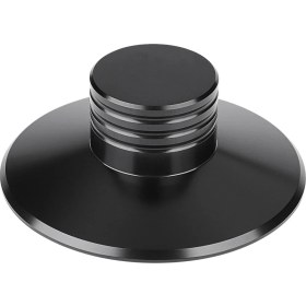 Resim Yeni Siyah Plak Ağırlık Kelepçesi Lp Vinil Pikaplar Metal Disk Sabitleyici Siyah (Yurt Dışından) 