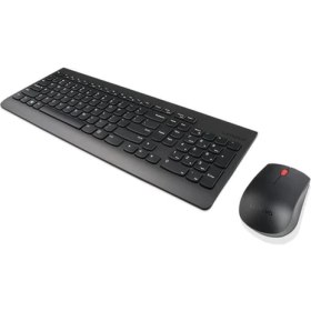 Resim Lenovo 4X30H56827 Professional Wireless Siyah Klavye Mouse Set 