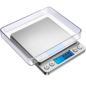 Resim Crown Dijital Göstergeli Kare Mutfak Terazi (3 Kg/0.1) 
