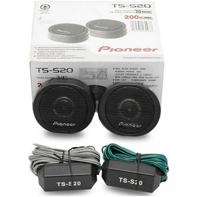 Resim piositech PİONER TS-S20 200 WATT TİTANYUM DOME TWEETER PİONER 