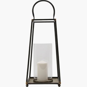 Resim Metal Fener Kulplu 21X21X41.5cm 
