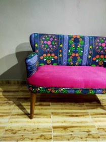 Resim Azra Mobilya Bahce - Çay Seti Koltuk Takımı- Salon- Balkon Koltugu- Kafe Ofis- Koltukoturma Grubu 2 1 1 Fuşya 