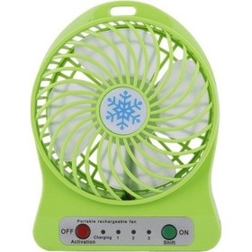 Resim Led Fan Hava Soğutucu 0109 Yeşil 